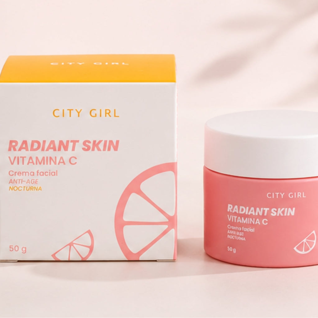 Crema Facial Nocturna Con Vitamina C